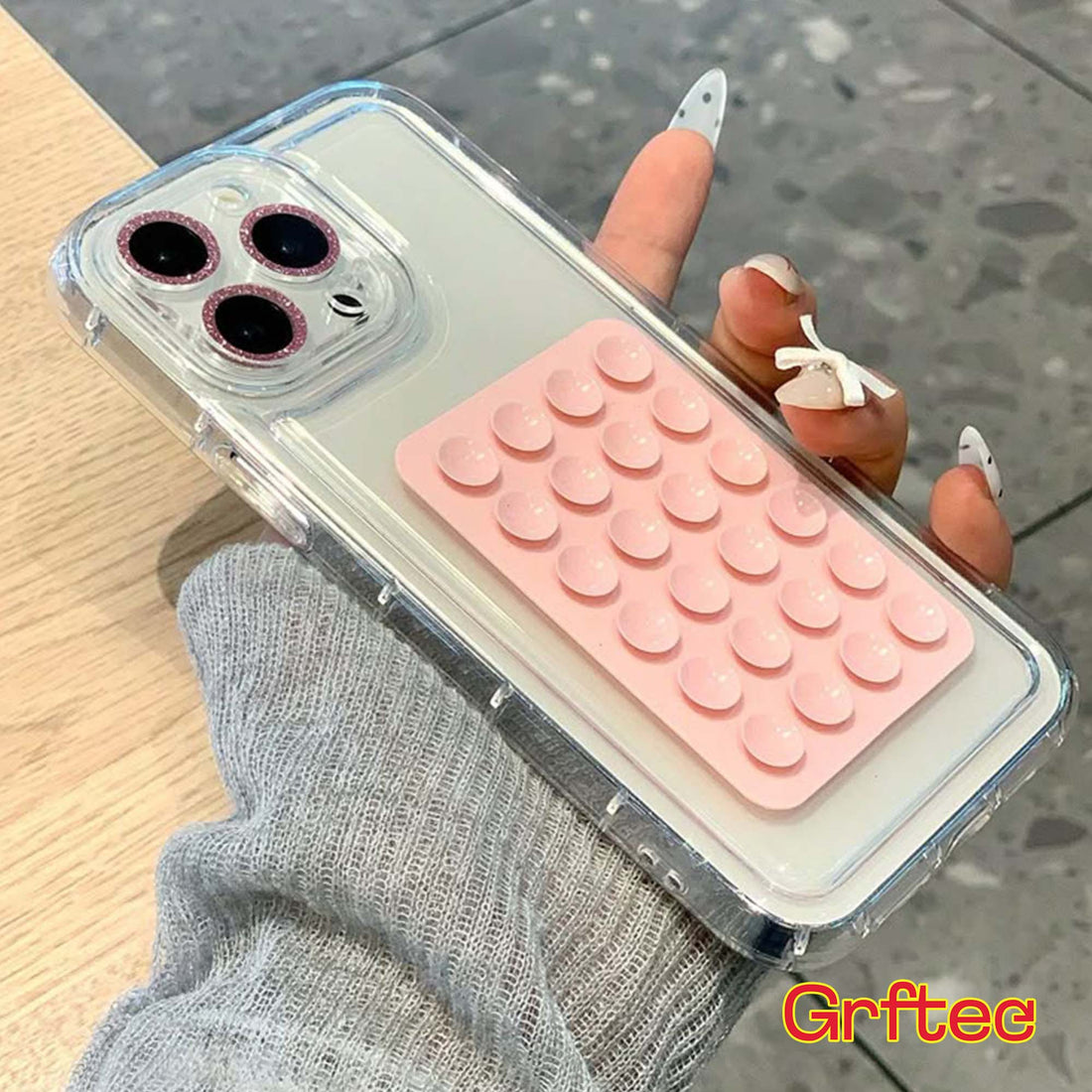 Octopux - Silicone Phone Back Sticky Case