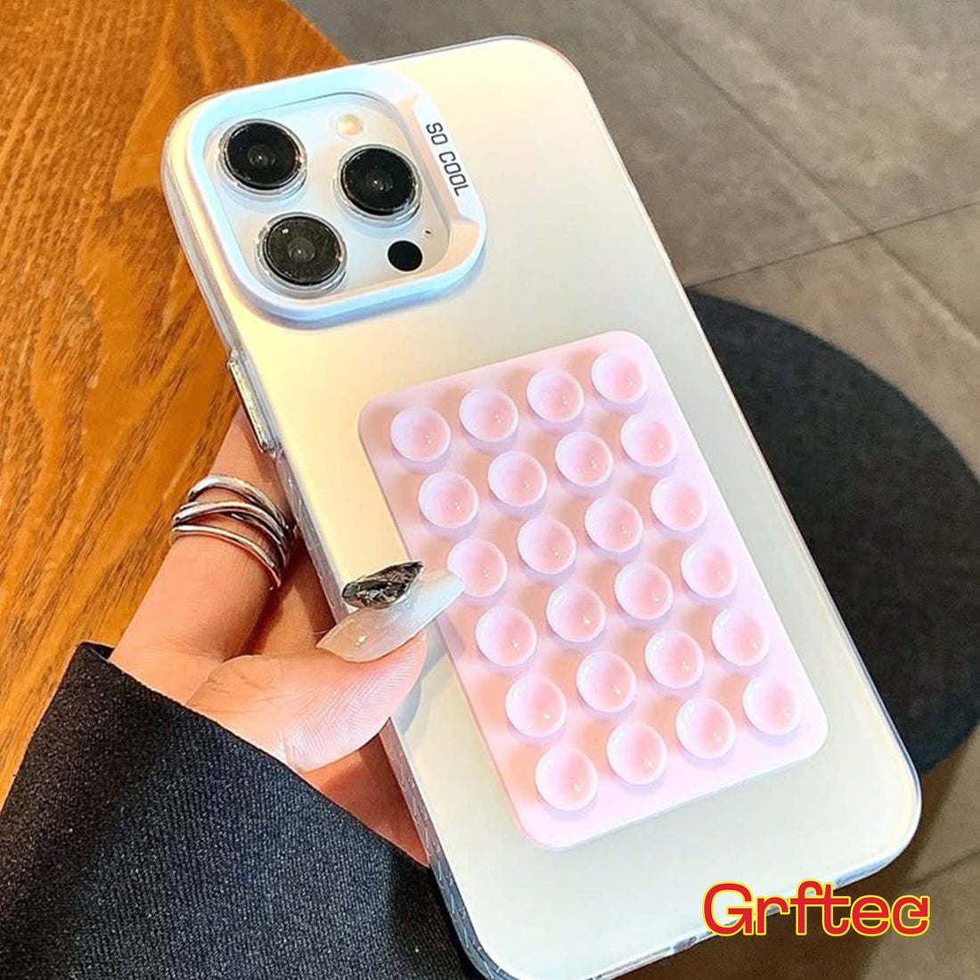 Octopux - Silicone Phone Back Sticky Case