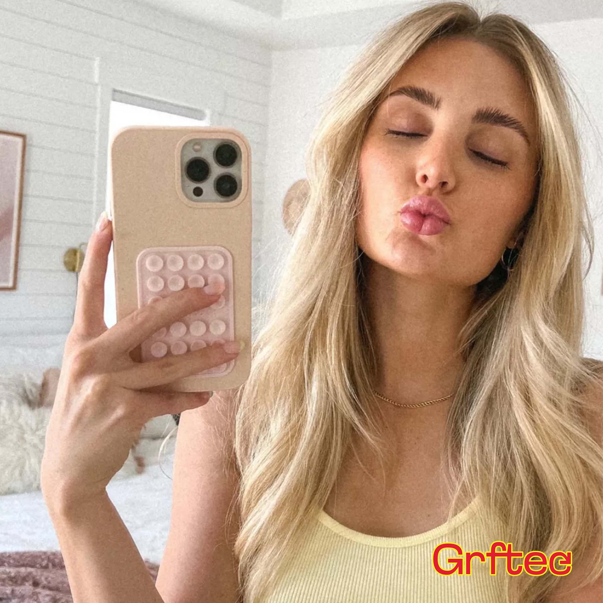 Octopux - Silicone Phone Back Sticky Case