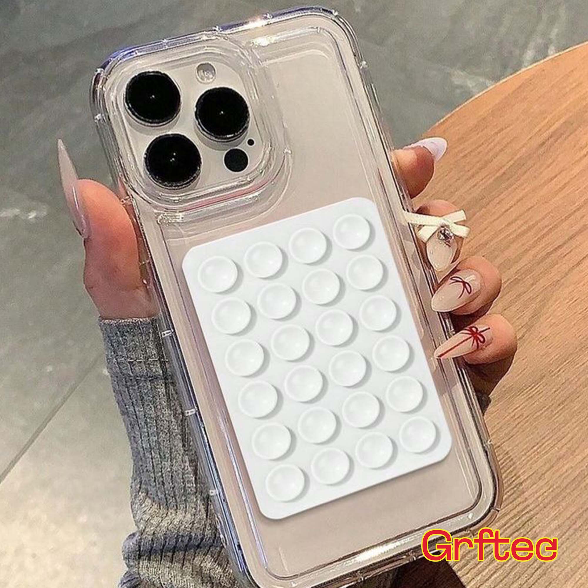 Octopux - Silicone Phone Back Sticky Case