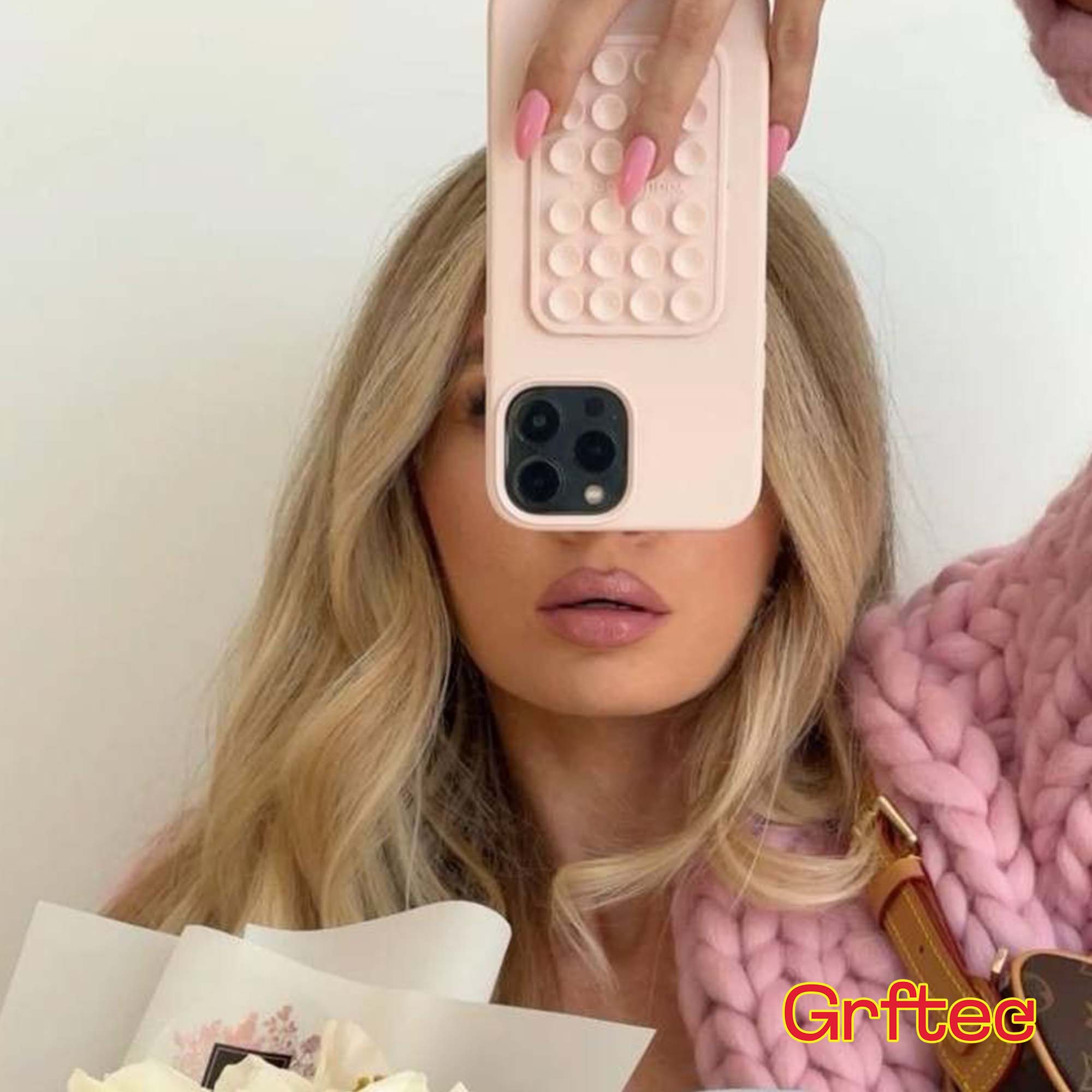 Octopux - Silicone Phone Back Sticky Case