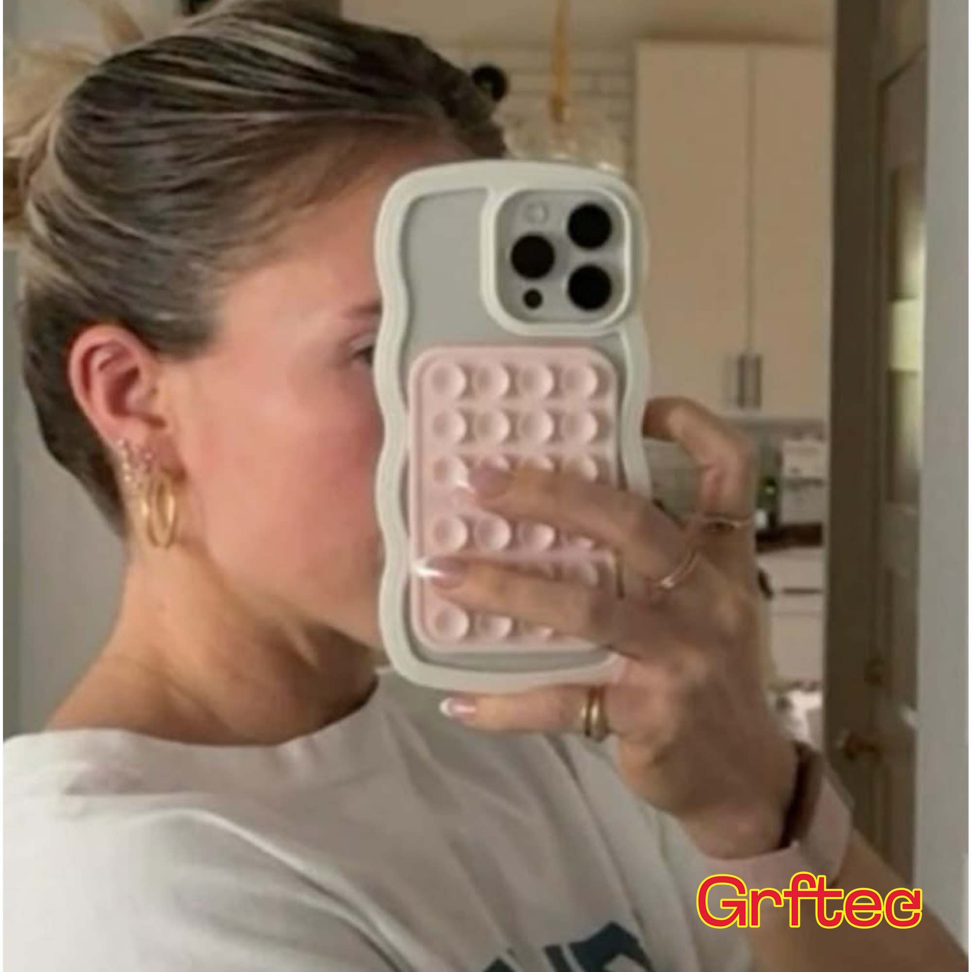 Octopux - Silicone Phone Back Sticky Case