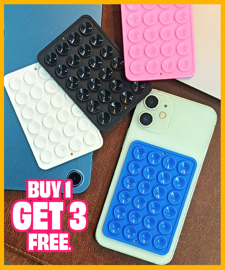 Octopux - Silicone Phone Back Sticky Case