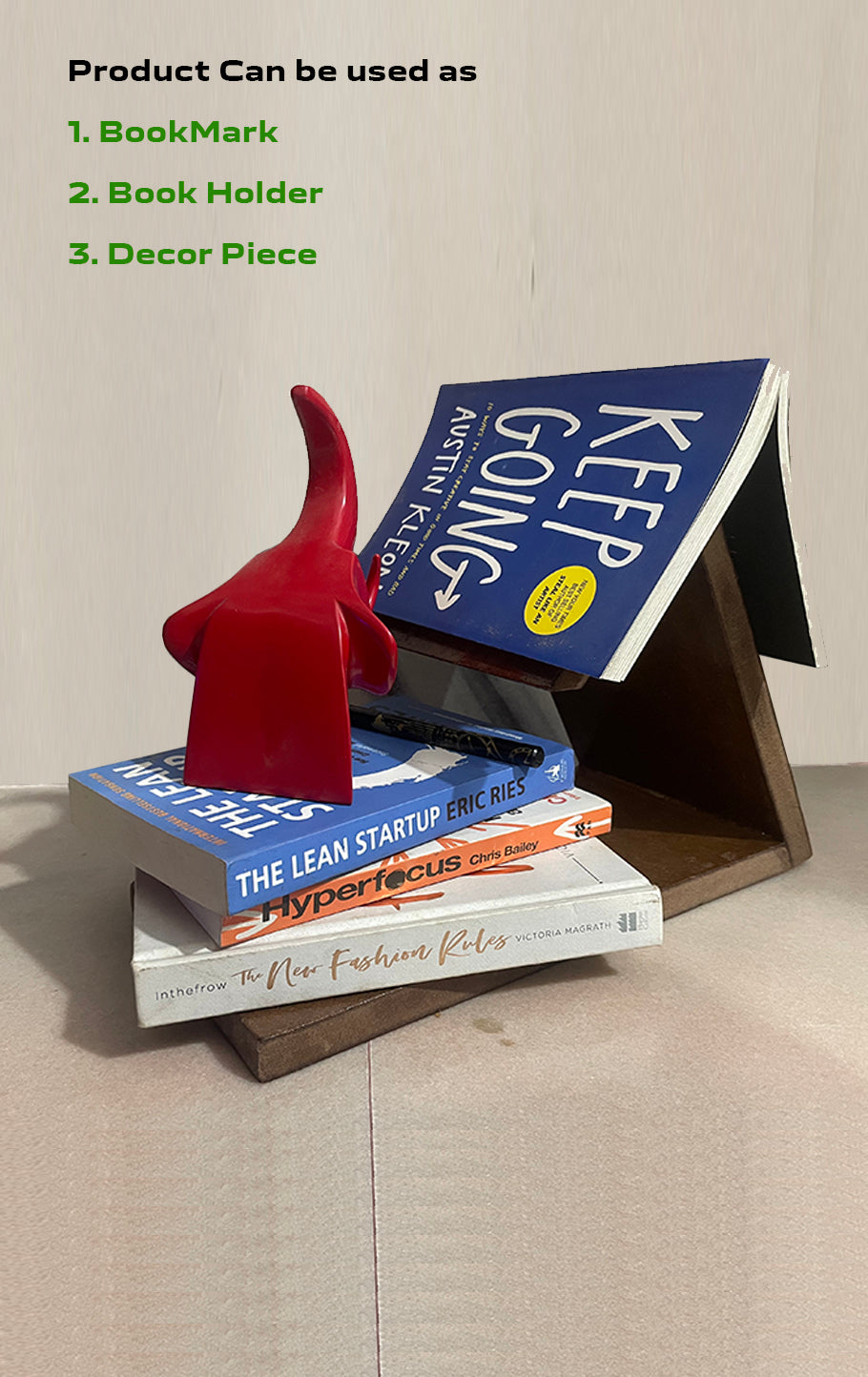 BookMarked - Stylish Book Holder